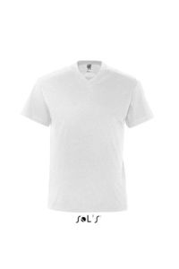 Victory | T Shirt publicitaire pour homme Blanc Chiné