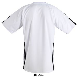 Wembley | T Shirt publicitaire pour homme Blanc Noir 2