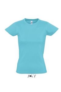 Imperial Women | T Shirt personnalisé pour femme Bleu Atoll