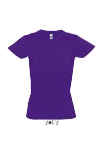 Imperial Women | T Shirt personnalisé pour femme Violet foncé