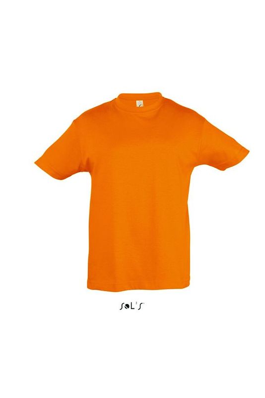t shirt enfant orange